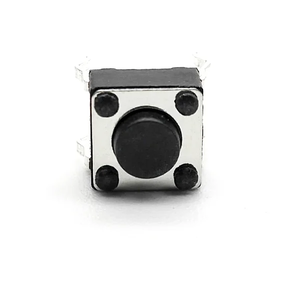 50/100 шт./лот 4 PIN 6*6*4 3 мм DIP 12V 0.5A кнопочный переключатель тактильные такт прямой
