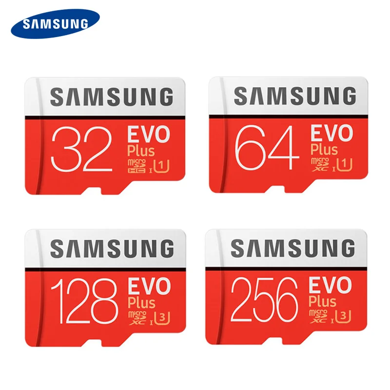 SAMSUNG карта памяти Micro SD класс 10 256 ГБ 32 64 128 512 ГБ|Карты памяти| |