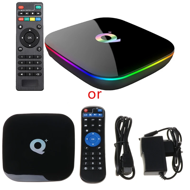ТВ-приставка CPDD Q Plus Smart TV Box и roid 9.0 4 Гб RA M 32 ROM 2 4G WiFi Set Top | Электроника