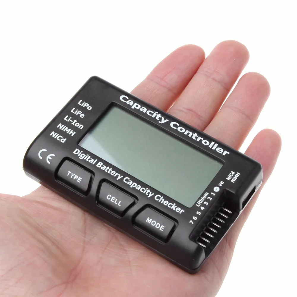 RC CellMeter-7 цифровой проверки емкости батареи F LiPo LiFe Li-Ion Nicd NiMH горячая распродажа