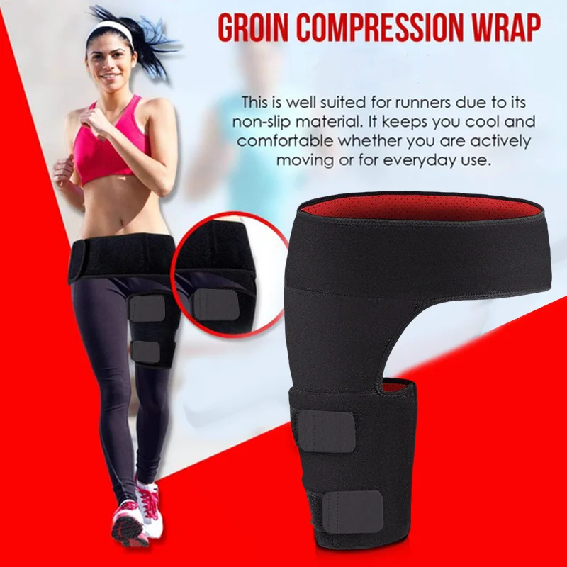 Поддерживающее облегчение боли: Поддержка аддукторных мышц и сухожилия вокруг