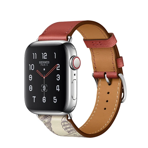 23 Кожаный ремешок для наручных часов Apple watch, версии 4, 42 мм, 38 мм, версия один тур Браслет, ремешок на запястье для наручных часов Iwatch серии 5/4/3/2/1 44 мм 40mmAccessories - Band Color: 23