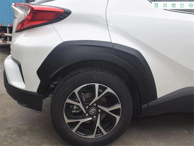 Подходит для Toyota CHR, обвес, крыло,,, лет, Воздухозаборники, вентиляционные крышки, автомобильные аксессуары, 6 шт