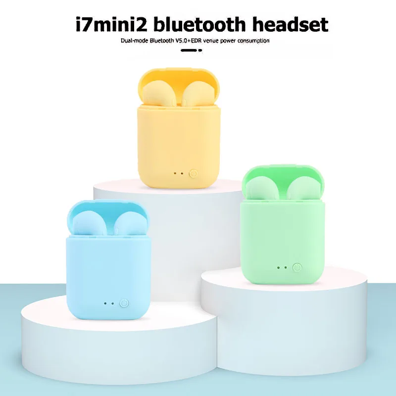 Оригинальные i12 Tws Bluetooth 5 0 наушники HiFI Touch Key i7s mini2 i9s беспроводные для спорта с