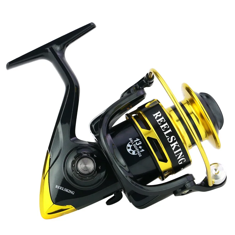 

YINGTOUMAN Fishing Reel SF1000H-7000 series Spinning Reel Drag Power Carp Fishing Tackles