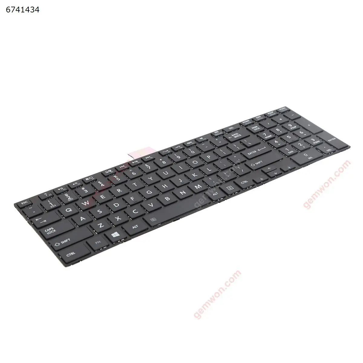 Новый QWERTY клавиатура US для ноутбука TOSHIBA C50-A C50-A506 C50D-A C55T-A C55-A C55D-A черная оправа без