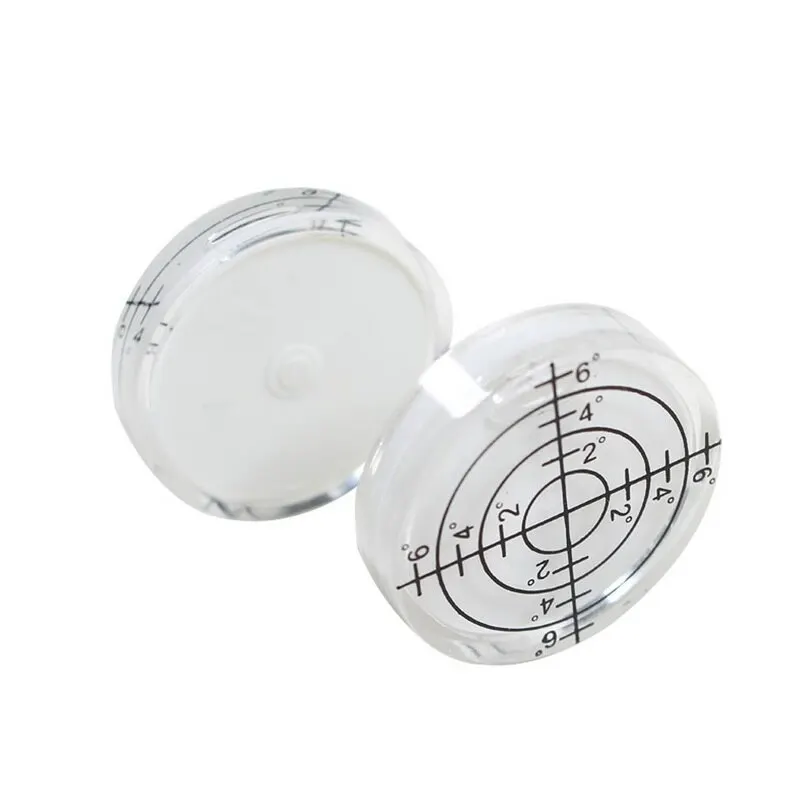 

1pc 32x7MM White Green Blue Color Bubble Level Round Level Bubble Accessories For Measuring Instrument Easy To Carry