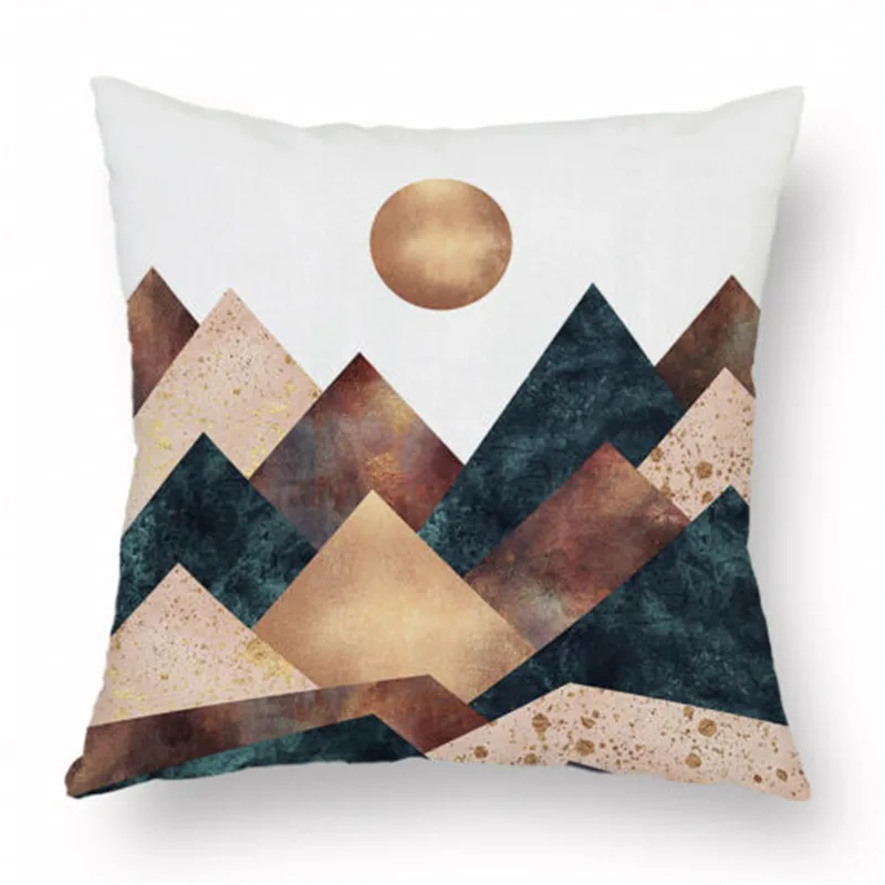 Наволочки новинка модные наволочки с рисунком пейзажа гор дерева декоративные