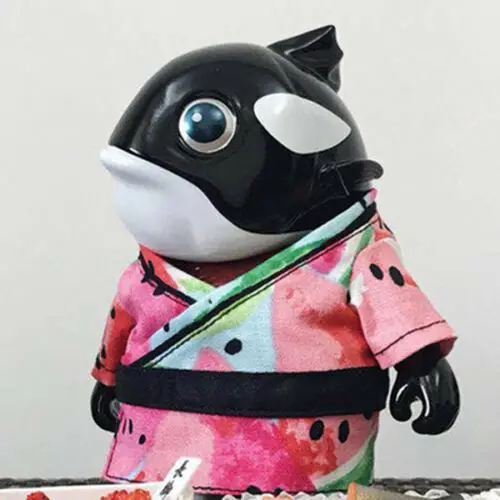 Кимоно Mame Moyashi Maguro Senpai одежда форма шеф-повара модные игрушечные аксессуары |