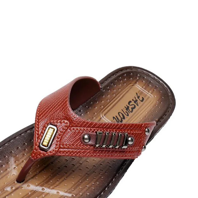 Шлепанцы K190 мужские пляжные брендовые тапки летняя обувь 2020|Вьетнамки| |