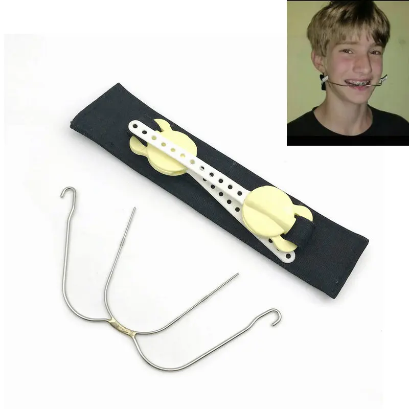 Стоматологическая экстраоральная насадка для крепления головы с защитным