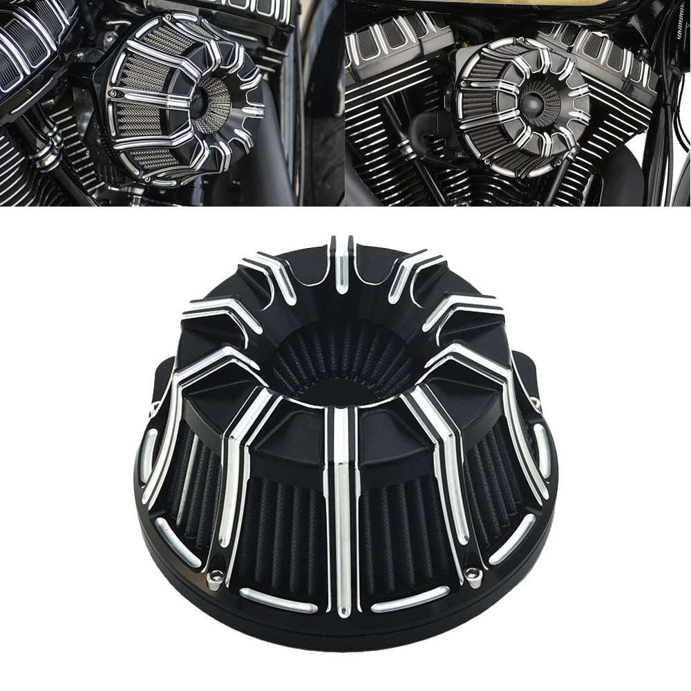 Фильтр для очистки воздуха CNC ремесла перевернутая большая присоска Harley Sportster 883