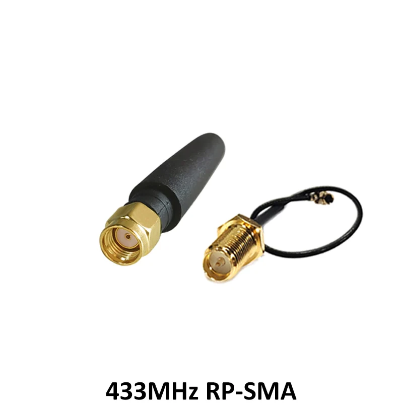 GRANDWISDOM 5/10/20pcs 433mhz antenna 3dbi sma female lora antene module lorawan antene ipex 1 SMA male pigtail Extension Cable