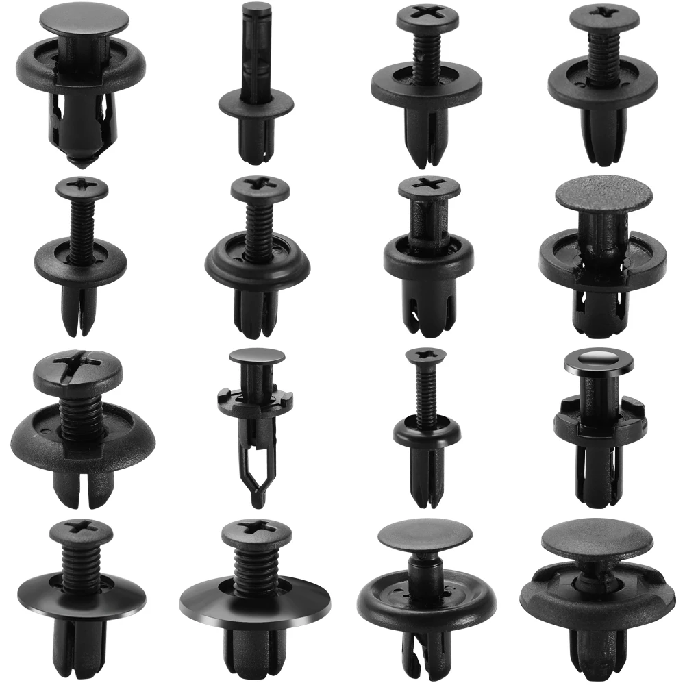 620 шт. разнообразные автомобильные крепежные зажимы фиксаторы заклепки для Seat Leon