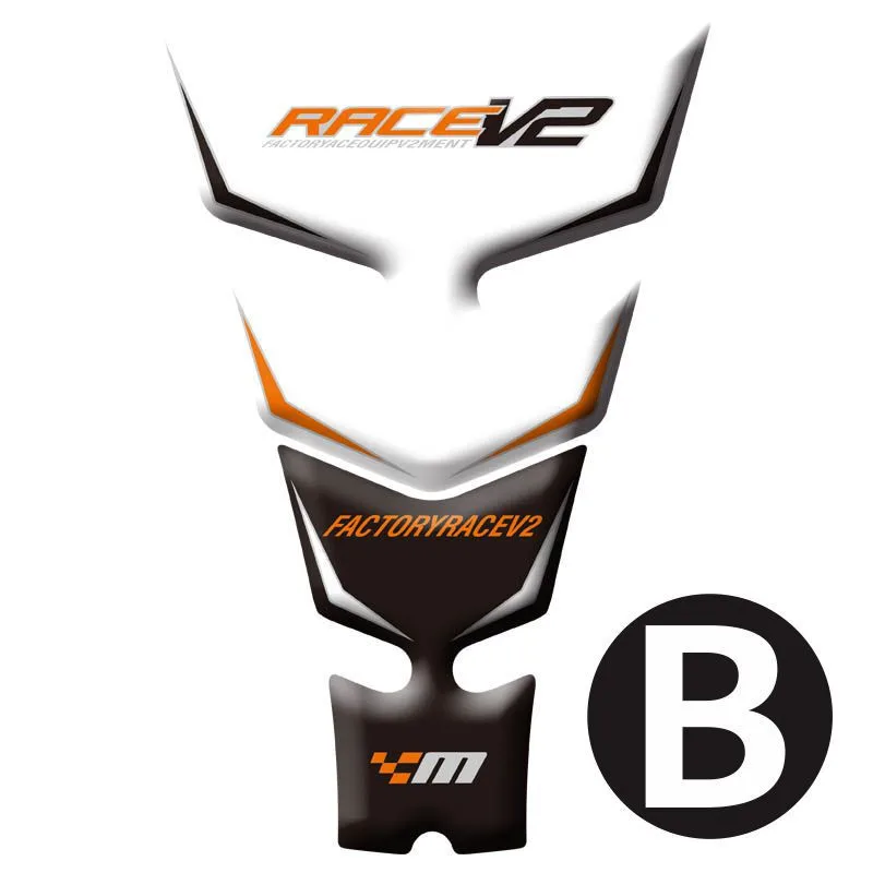 

FOR KTM 1190 RC8R RC8 Motorcycle Tank Pad Protector 3D Gel Sticker Decal