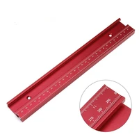 300 800mm red aluminum alloy 45 type t track laser scale woodworking t slot miter track for table saw router