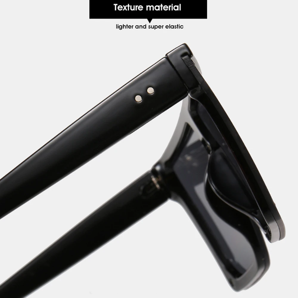 

Oversized Square Sunglasses Women Fashion Flat Top One Piece Shade Mirror UV400