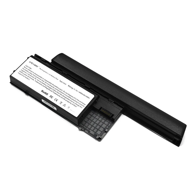 Apexway 6 ячеек Новый аккумулятор для ноутбука Dell Latitude D620 D630 D630c D631 KD495 NT379 PC764 PC765 PD685 GD775