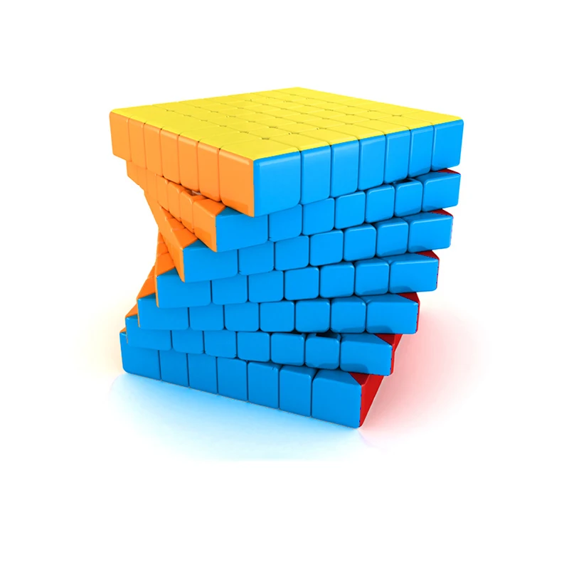 Квадратные гладкие разноцветный волшебный куб Комплект Infinity Magic Cube высокое