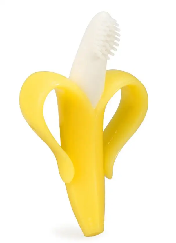 Высококачественные Детские Прорезыватели для зубов BPA Banana кольцо прорезывания
