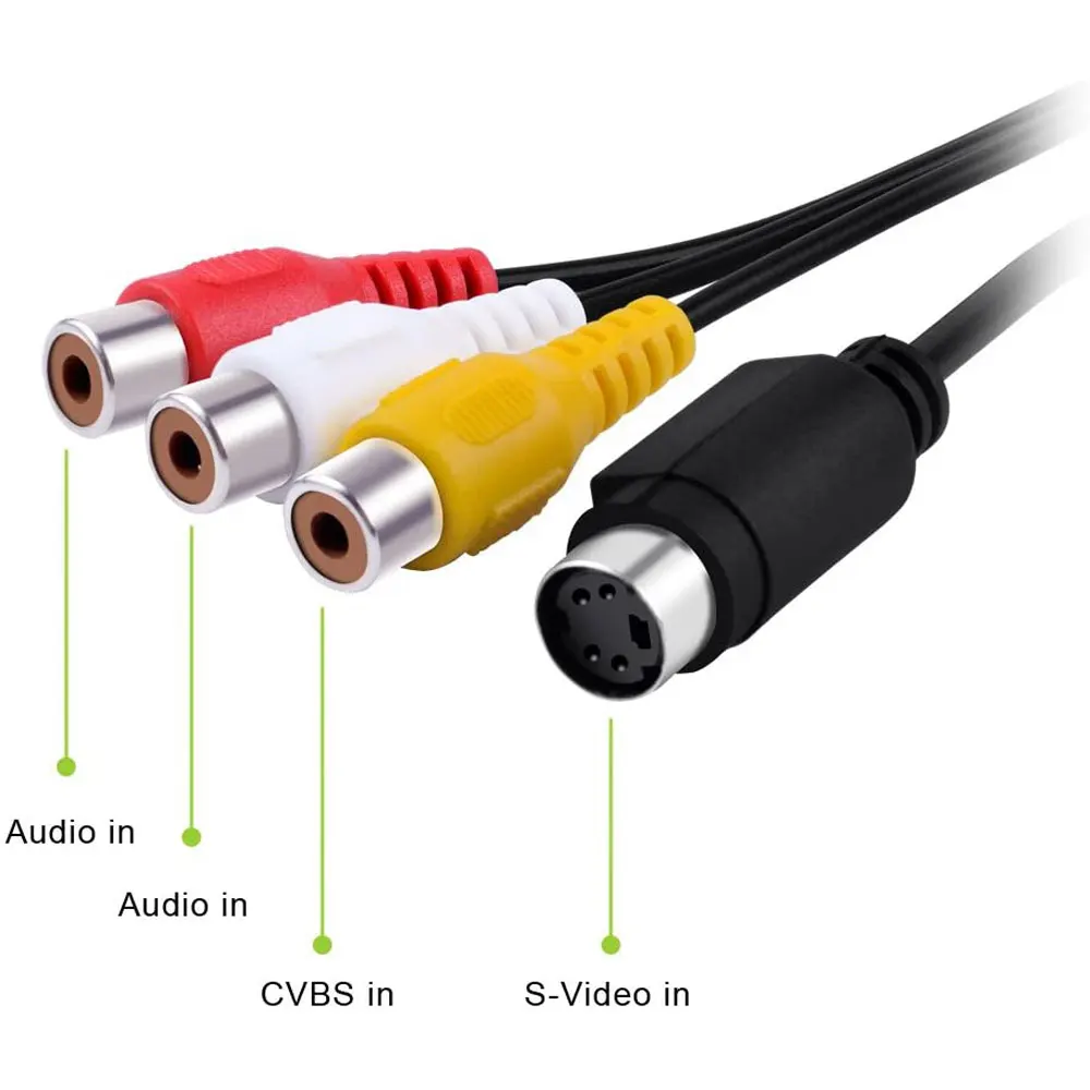 Преобразователь видеозахвата USB2.0 запись аналогового видео с VHS VCR DVD-плеера в