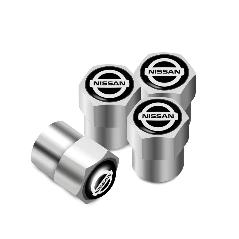 Колпачки клапанов колес 3D для Nissan Qashqai Versa Sentra Rogue Pathfinder Murano Maxima Juke Altima Sylphy 4 шт. |