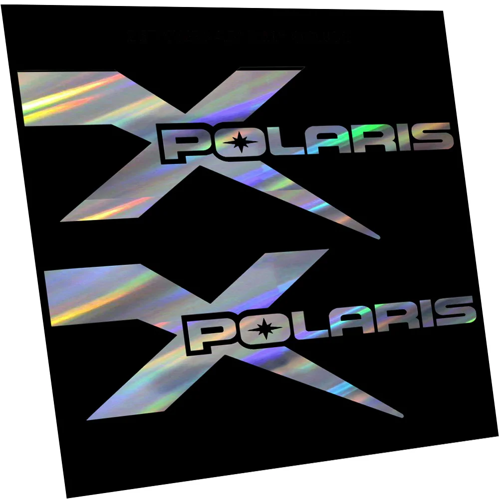 2 шт. наклейки на сиденье для Polaris Snowmobile ATV |