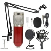 new bm 800 studio recording condenser podcast microphone mic kit set bm800 professional usb radio desktop for pc computer