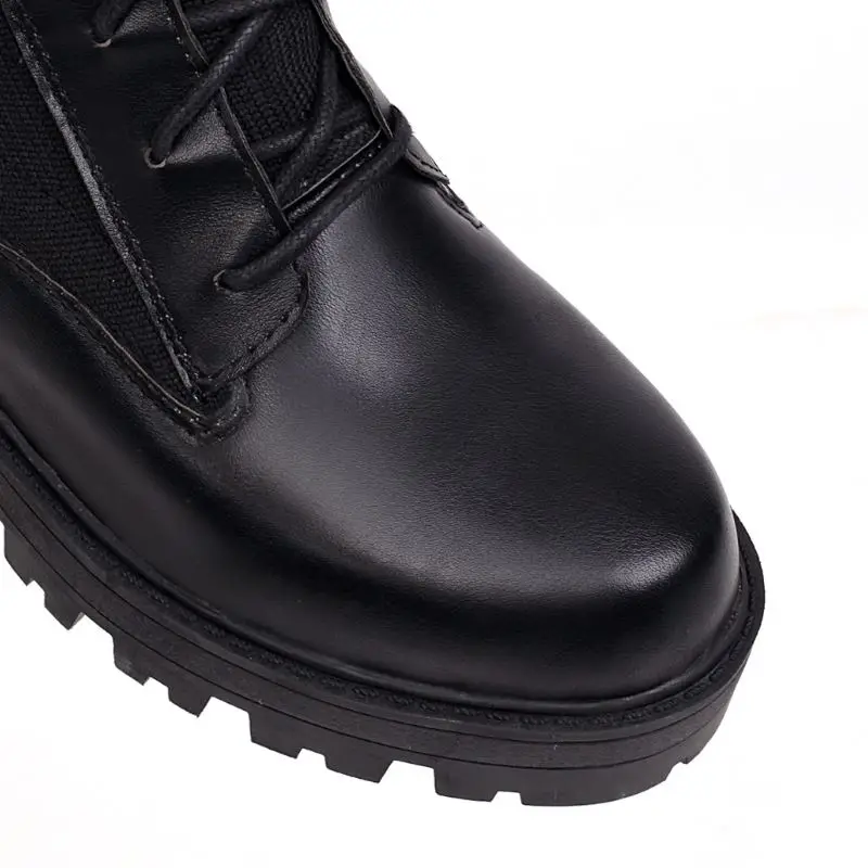 Женские повседневные ботильоны на платформе Taoffen теплые зимние полусапожки