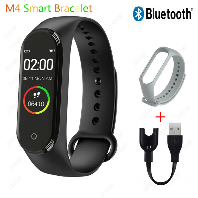 

M4 Digital Smart Watch Bracelet with Heart Rate Monitoring for Women Running Pedometer Calorie Counter Health Sport Men Tracker