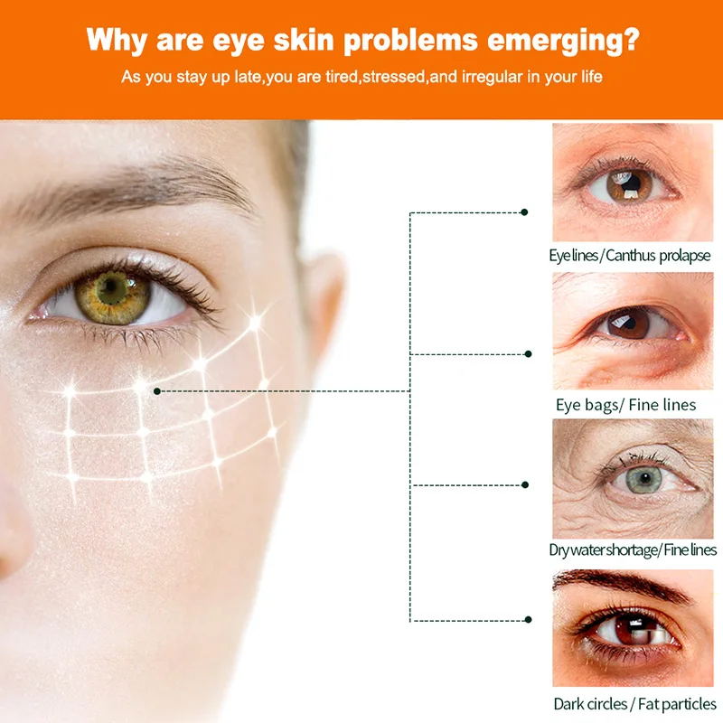 25 г осветляет глаза VC против морщин темные круги тонкие линии увлажнения| |