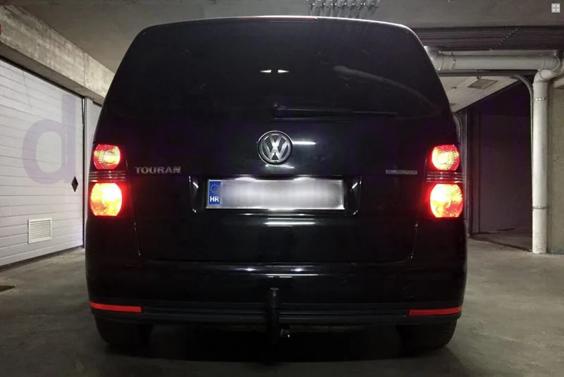 Canbus светодиодный задний резервный фонарь + лужа светильник номерного знака S