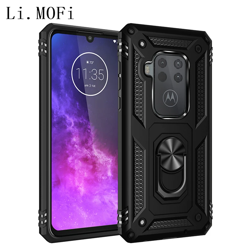Чехол для телефона Motorola Moto One Zoom Pro макро чехол с магнитным кольцом и держателем