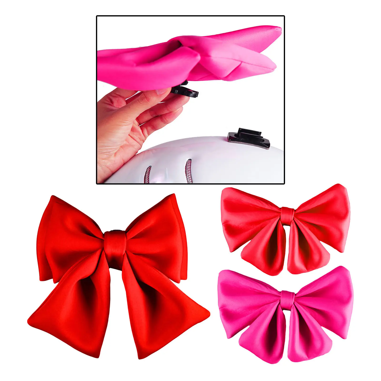 

Motorcycle Helmet Butterfly Knot Sticker Cosplay Motor Accessories