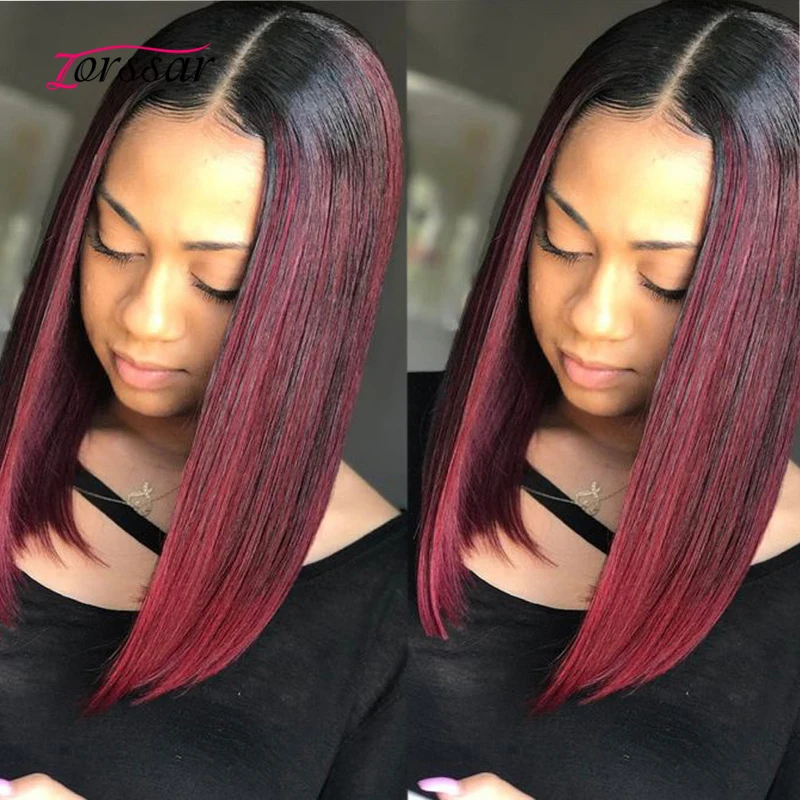 

Straight Bob Wig Human Hair Lace Front Human Hair Wigs T Part Lace Wigs For Women Human Hair Mediumbrown Lace Wigs Remy Hair