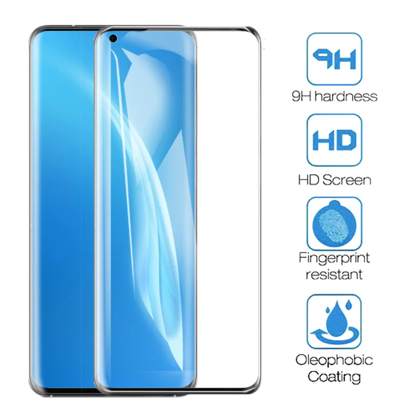 Закаленное защитное 3D стекло для samsung galaxy s20 ultra plus|Защитные стёкла и плёнки