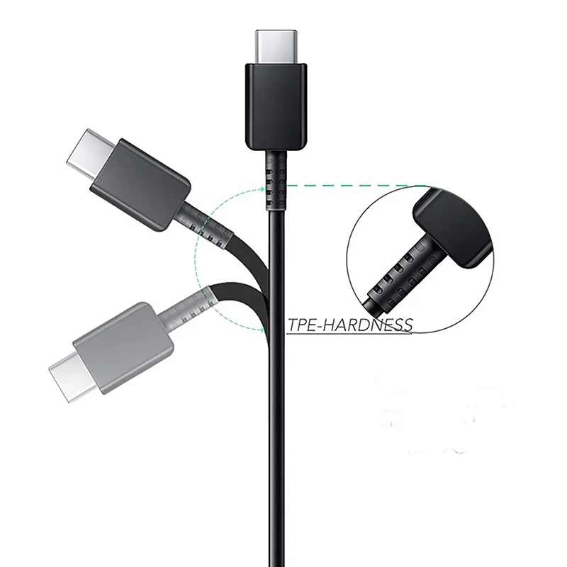 Оригинальный кабель Samsung типа C 150/200/300 см для быстрой зарядки и передачи данных