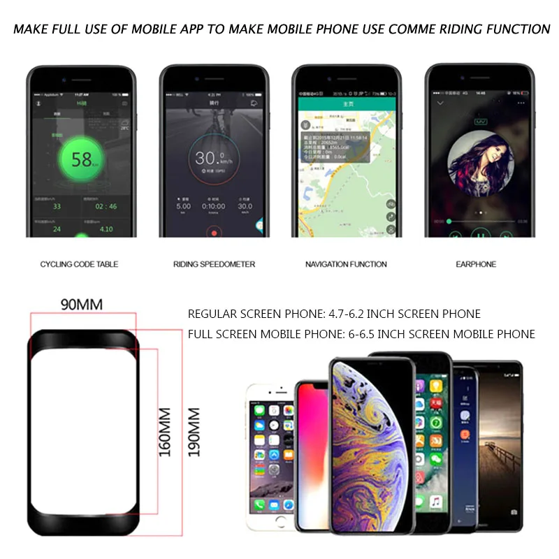 Сумка велосипедная непромокаемая с креплением на руль 6 2 дюйма | Спорт и