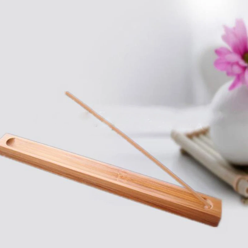 Новинка 1 шт. палочка из бамбукового материала тарелка для благовоний держатель