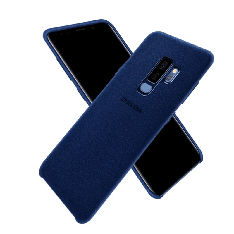 Чехол для Samsung S9 оригинальная официальная Роскошная замшевая задняя крышка с