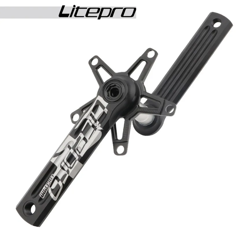 Litepro EdgePro полый ОДНА ЗВЕЗДОЧКА коленчатая цепь колесо складной велосипед 130 BCD 170