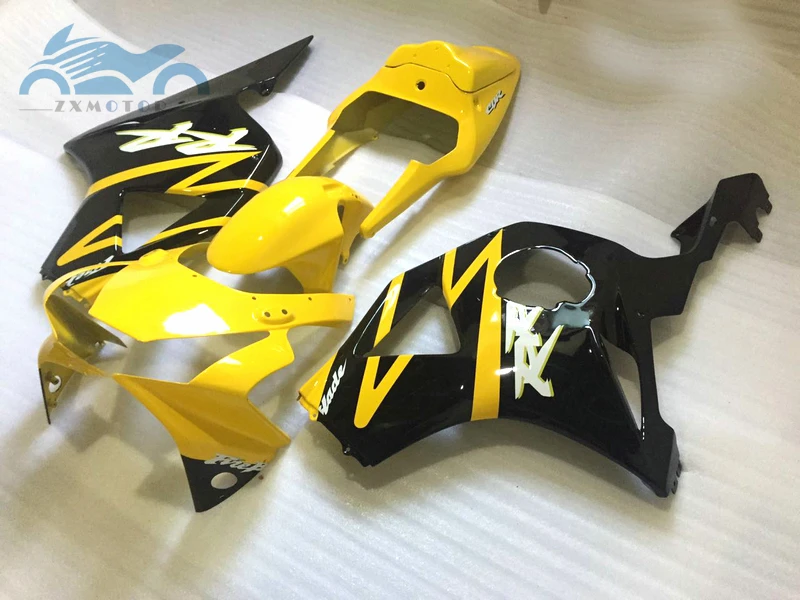 Желто-черный обтекатель комплект Подходит для Honda CBR900RR954 2002 2003 рынок запчастей
