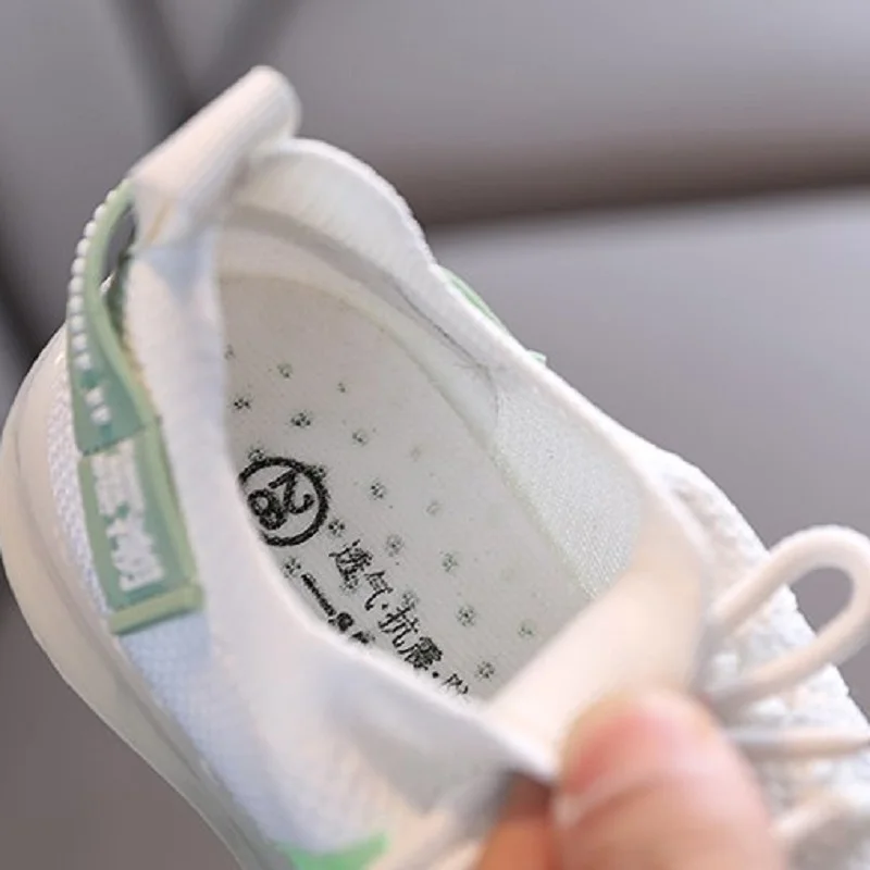 Детская обувь для девочек спортивная 2020 мальчиков с цветочками детей из дышащей