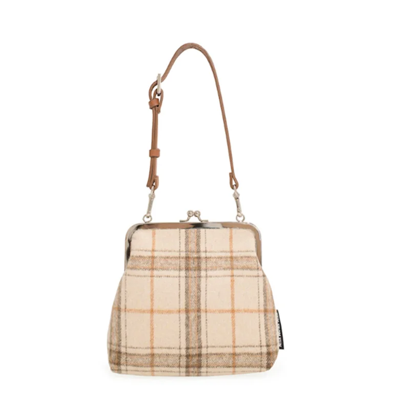 

Crossbody Bag For Women Autumn Plaid Women Shoulder Bags Female Chain Handbag 2020 Bag For Women
