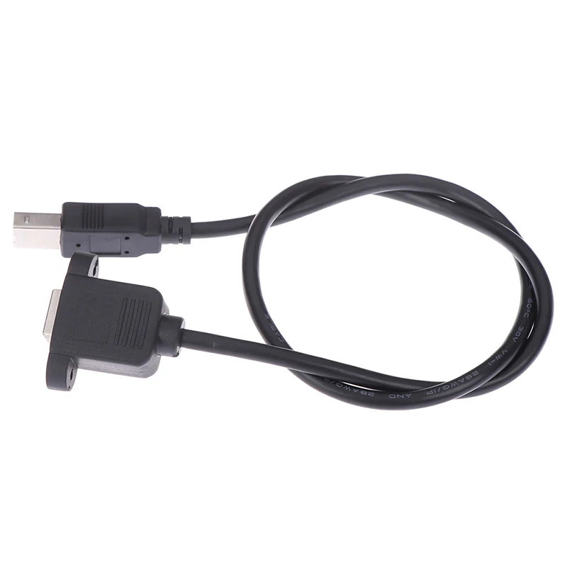 USB 2 0 Тип B Мужской к Женский принтер кабель удлинитель с винт крепления панели