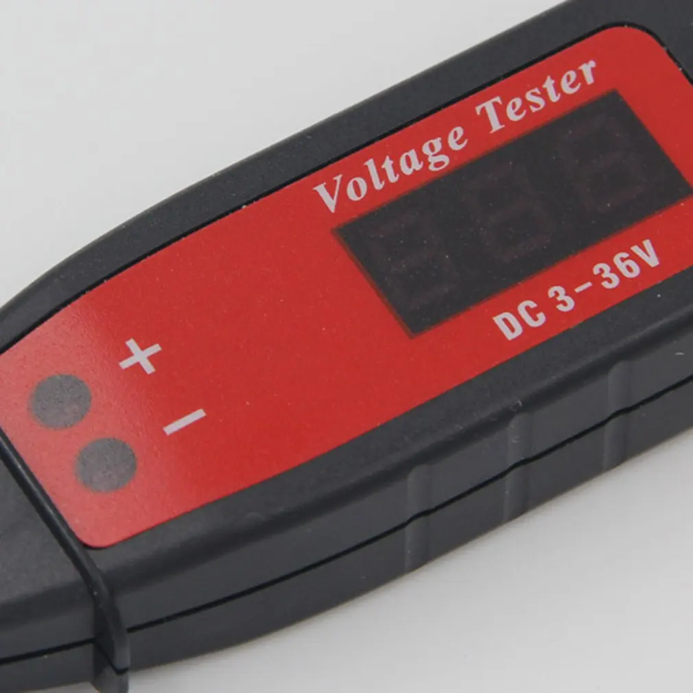 Тестер мощности автомобиля постоянный ток 3-36 в цифровой ЖК-дисплей детектор