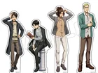 Аниме атака на Титанов Erwin Smith Levi  Ackerman Фотография модели пластины аксессуары мультяшный Декор праздничный подарок