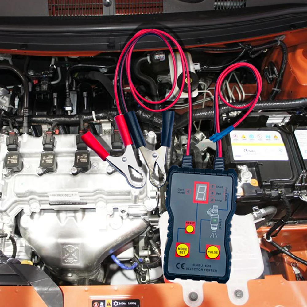 Профессиональный тестер топливной форсунки мощный инструмент сканирования