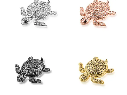 33*16 мм многоцветные кристаллы от сглаза микрозакрепка из фианита кубические