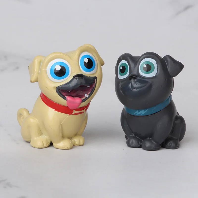 12 шт./компл. щенок собака друг младшего щенка кукла декоративные игрушки для